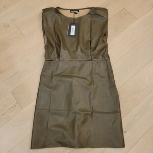 En Saison leather dress